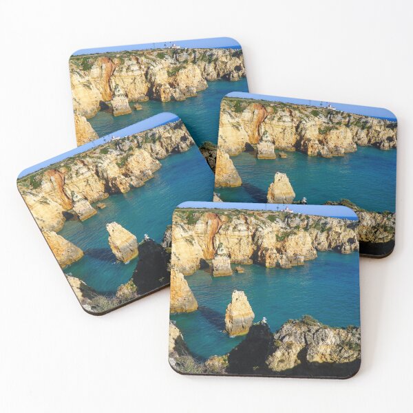 Item preview, Cliffs and Rocks over the Ocean in Sagres, Portugal designed and sold by AWomanAfoot.