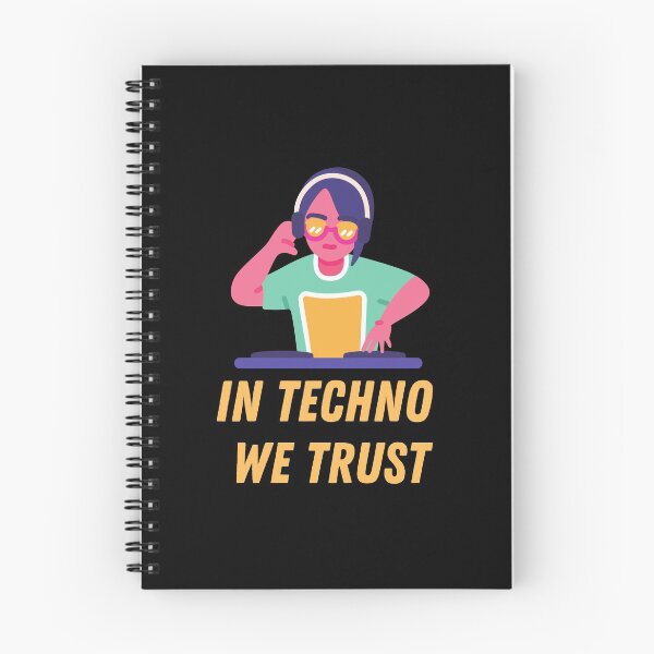 Item preview, IN TECHNO WE TRUST 7 designed and sold by Cafecreative.