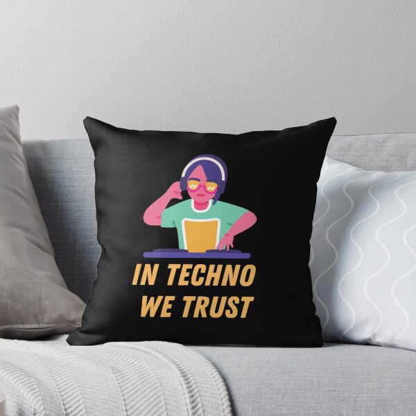 Item preview, IN TECHNO WE TRUST 7 designed and sold by Cafecreative.