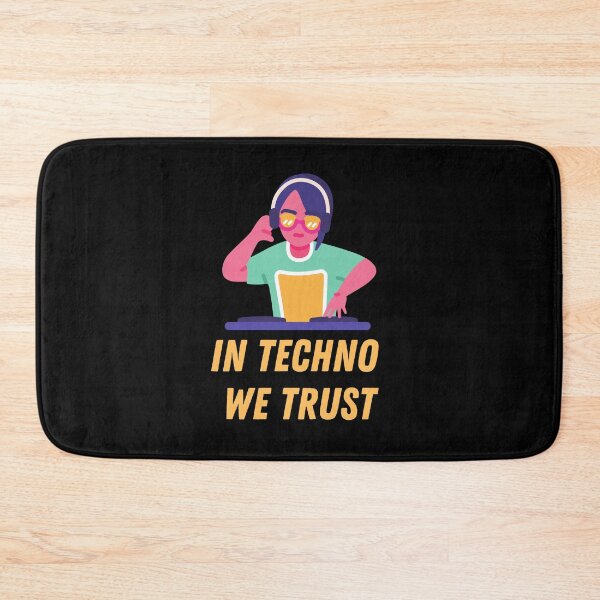 Item preview, IN TECHNO WE TRUST 7 designed and sold by Cafecreative.