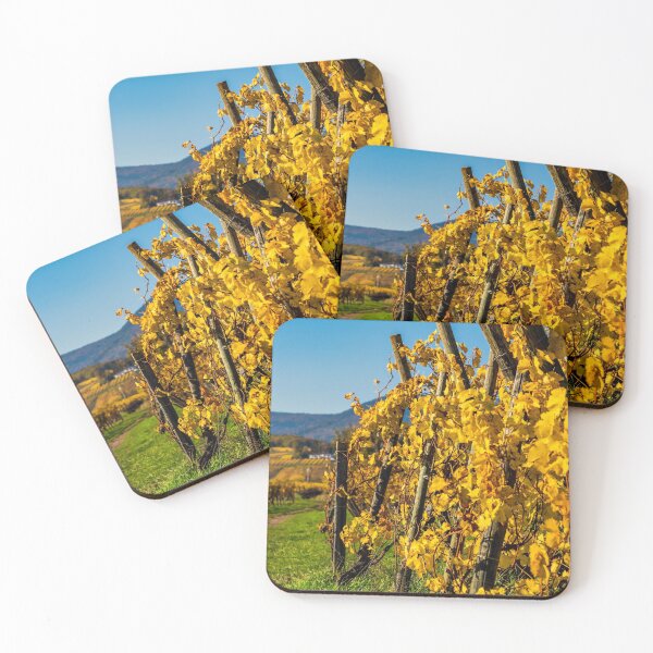 Item preview, Yellow and orange colors of autumn vineyards in Alsace designed and sold by Alexander Sorokopud.