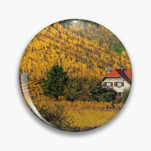 Item preview, Yellow and orange colors of autumn vineyards in Alsace designed and sold by Alexander Sorokopud.