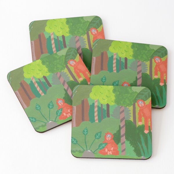 Item preview, Orangutans in the Jungle  designed and sold by asawk16.