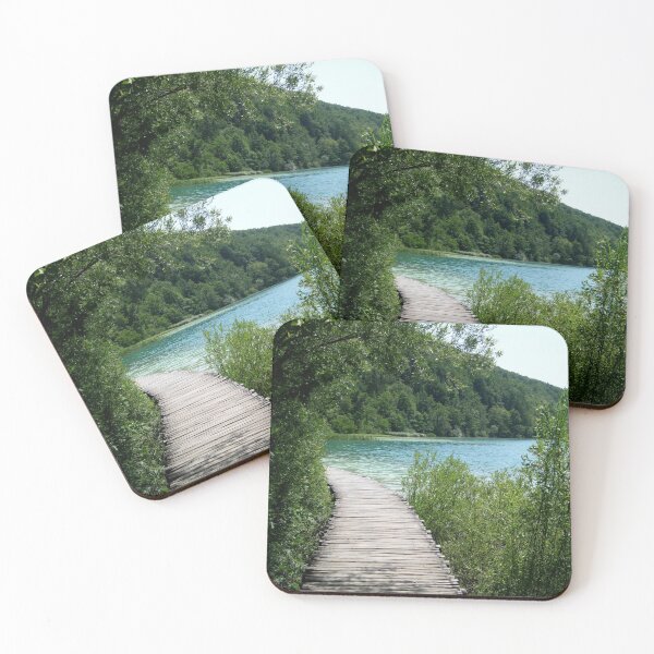Item preview, Nature path in the Plitvice national park, Croatia. designed and sold by wineandwords.