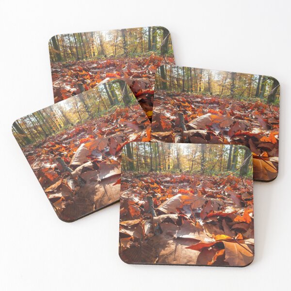 Item preview, The sun's rays make their way through the autumn multi-colored leaves designed and sold by Alexander Sorokopud.