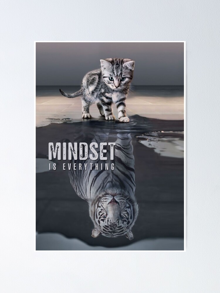 "Mindset is everything" Poster by FREAC Redbubble
