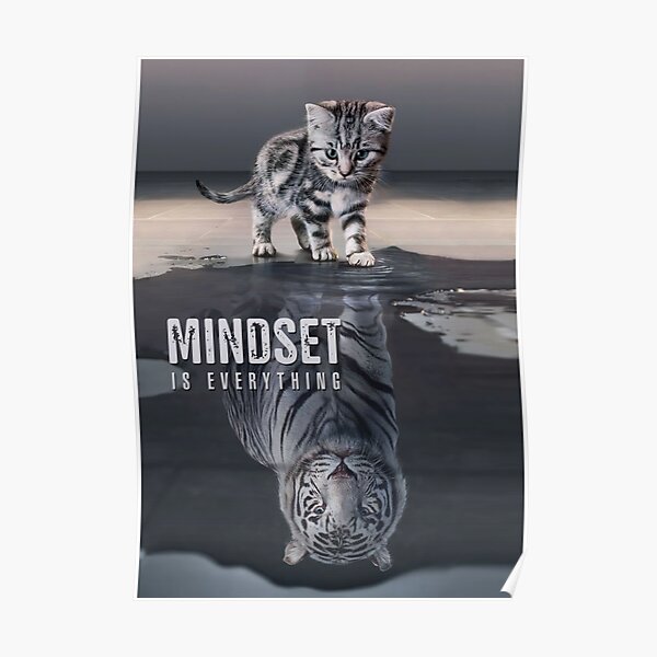 Mindset is everything Poster