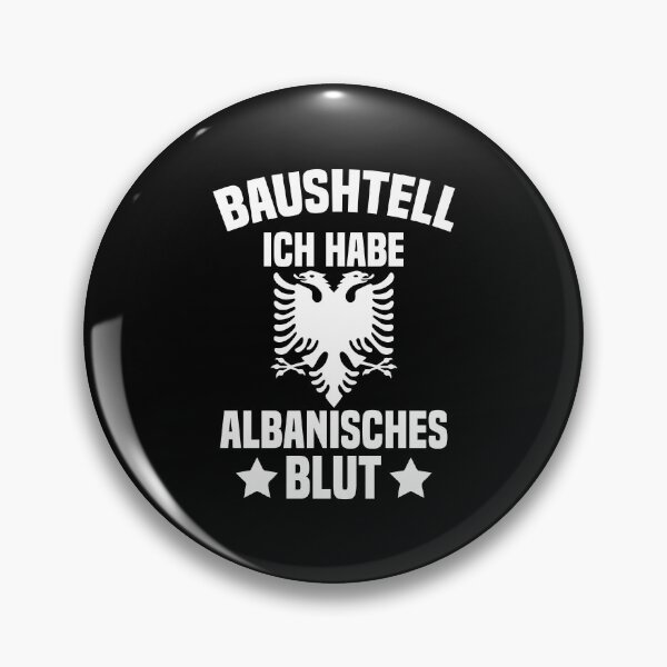 Item preview, Construction Site Albania Albanians Funny Gift designed and sold by Nessshirts.