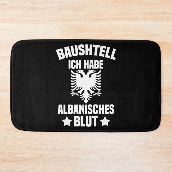 Item preview, Construction Site Albania Albanians Funny Gift designed and sold by Nessshirts.