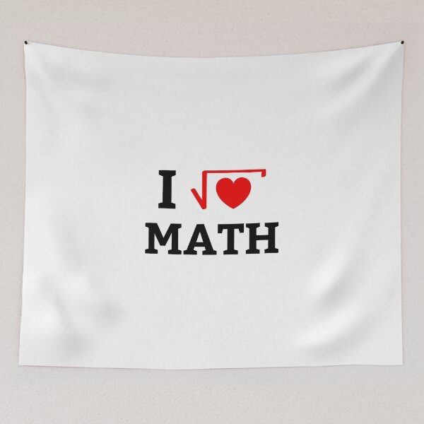 Item preview, I love math Funny Gift designed and sold by GoldenDov.