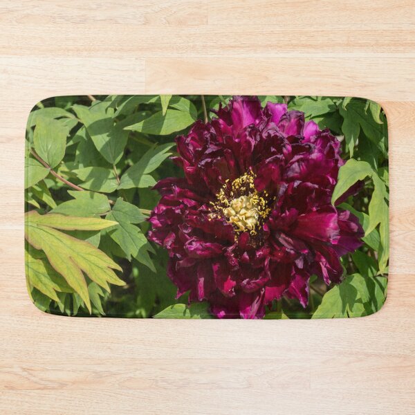 Item preview, Garnet Colored Ruffles and Gold Dust - One Very Showy Tree Peony Bloom designed and sold by Georgia Mizuleva.