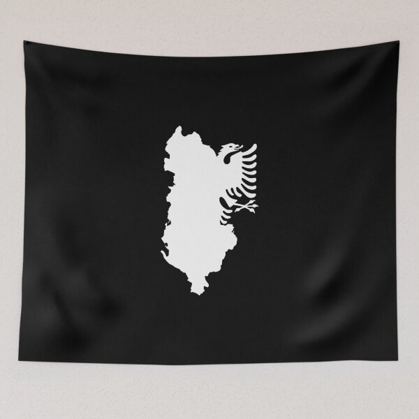 Item preview, Albania map Tirana Ksamil vacation Albania designed and sold by Nessshirts.