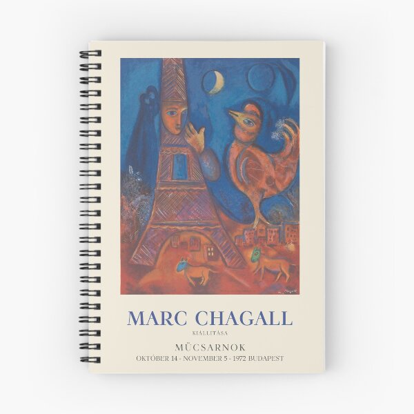 Item preview, Marc Chagall. Exhibition poster for Palace of Art in Budapest, 1972. designed and sold by PimentonArt.
