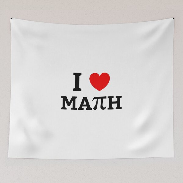 Item preview, I love math Funny Gift designed and sold by GoldenDov.