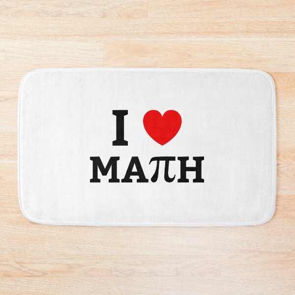 Item preview, I love math Funny Gift designed and sold by GoldenDov.