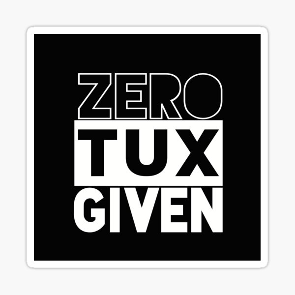 Artikelvorschau, Null Tux gegeben! Elterliches Beratungsdesign! entworfen und verkauft von Henri Vellart.