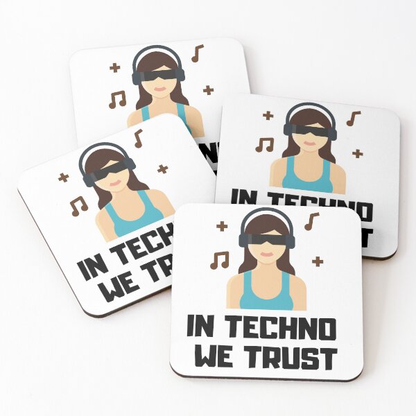 Item preview, IN TECHNO WE TRUST 10 designed and sold by Cafecreative.