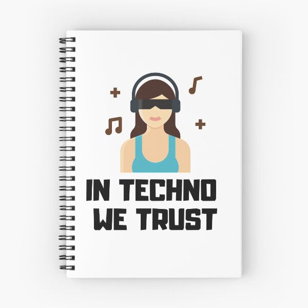 Item preview, IN TECHNO WE TRUST 10 designed and sold by Cafecreative.