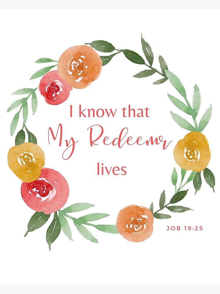 I Know That My Redeemer Lives Tote Bag I Know That My Redeemer Lives Tote Bag