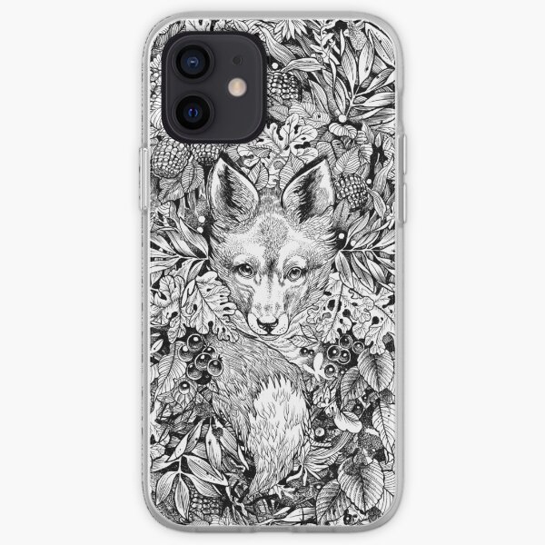 noir et blanc Coque souple iPhone