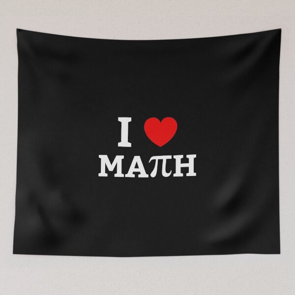 Item preview, I love math Funny Gift designed and sold by GoldenDov.