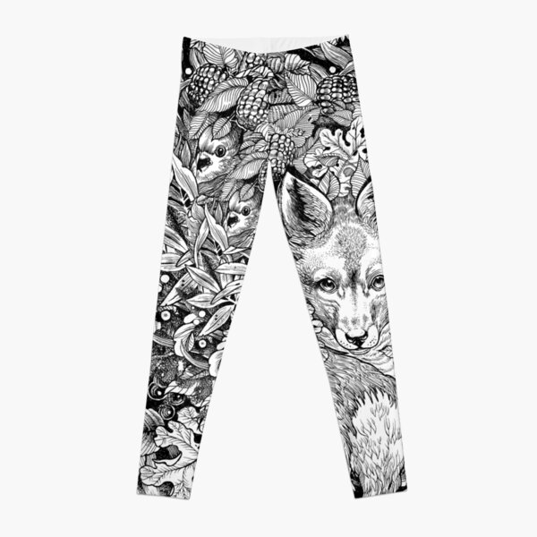 Hiding fox Leggings