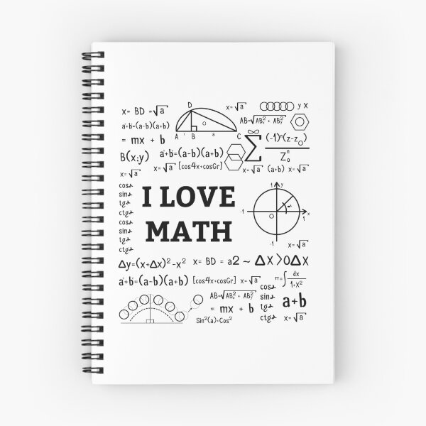 Item preview, I love math Funny Gift designed and sold by GoldenDov.