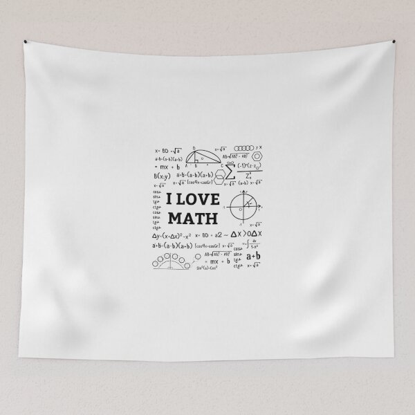 Item preview, I love math Funny Gift designed and sold by GoldenDov.