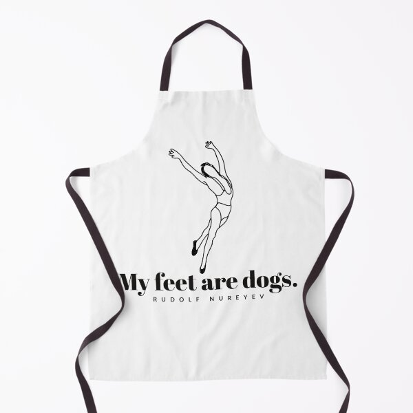 Item preview, My feet are dogs. Rudolf Nureyev - Dancing - Quotes - Best quotes - dancing designed and sold by Tropical Blood.