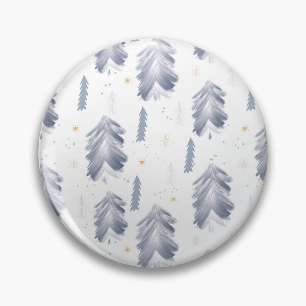Item preview, Winter 2020 Christmas Pattern White  // Christmas Trees, Stars designed and sold by BissyCollective.