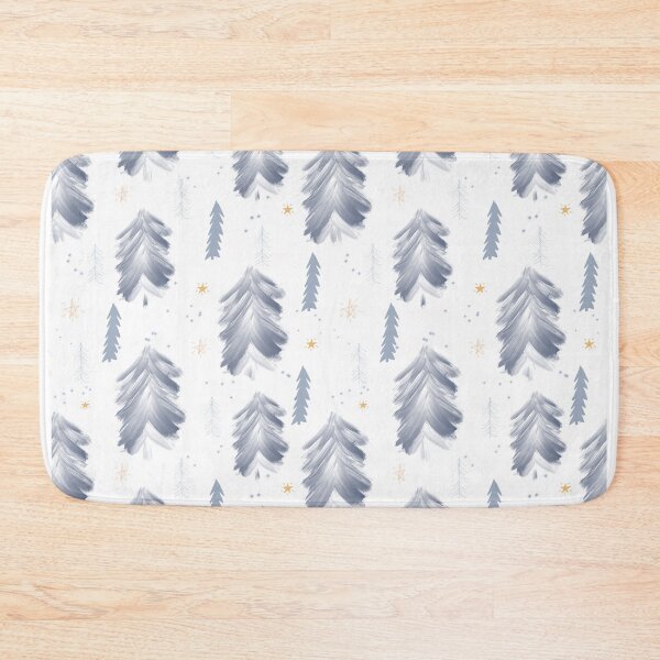 Item preview, Winter 2020 Christmas Pattern White  // Christmas Trees, Stars designed and sold by BissyCollective.