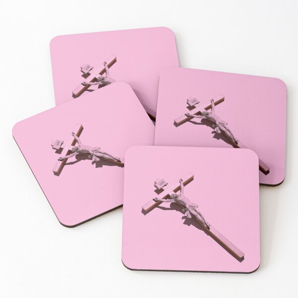 Item preview, Pink Jesus Christ Crucifix designed and sold by Giorgio Magini.
