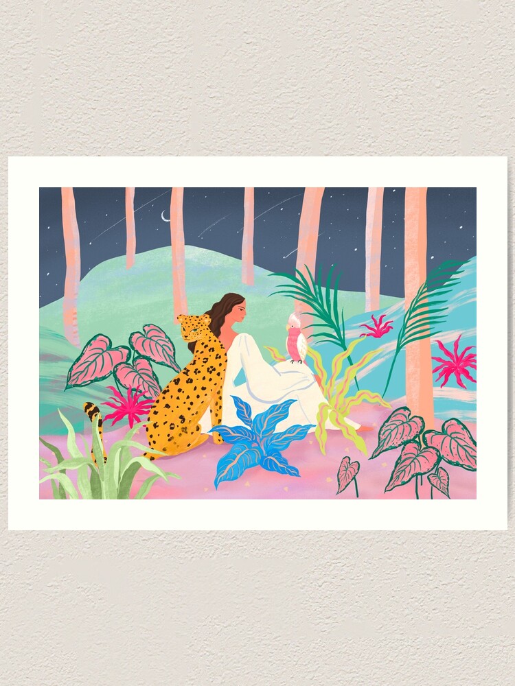 Alternate view of Better Together At Night Art Print