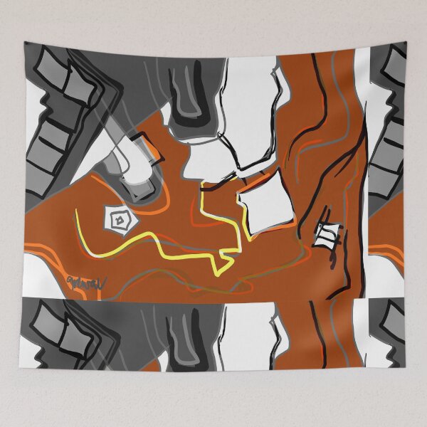 Item preview, Abstract 8 designed and sold by Sukhpal Grewal Ethnic Art.