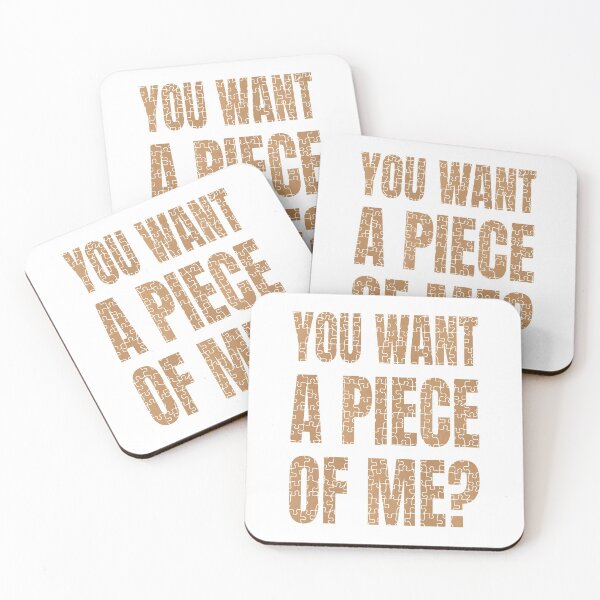 Item preview, You Want a Piece of Me? (Cardboard) - designed and sold by Printerially.