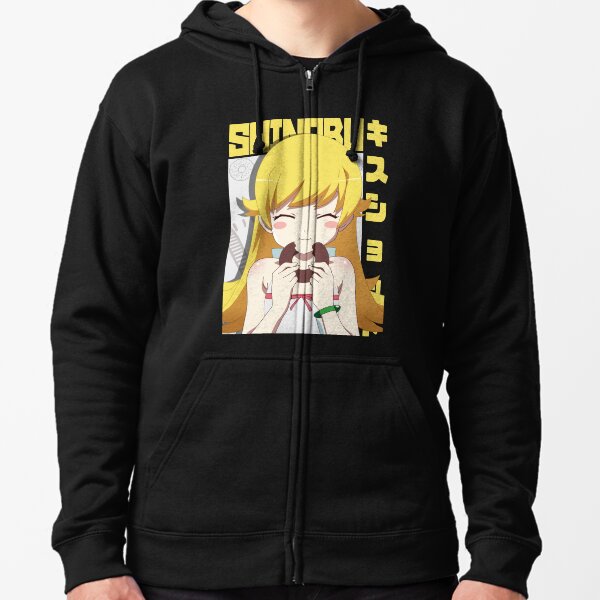 Oshino Shinobu | Donut Zipped Hoodie