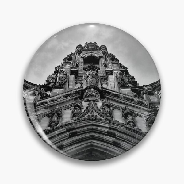 Item preview, Scott Monument black and white designed and sold by DeVeauDesign.