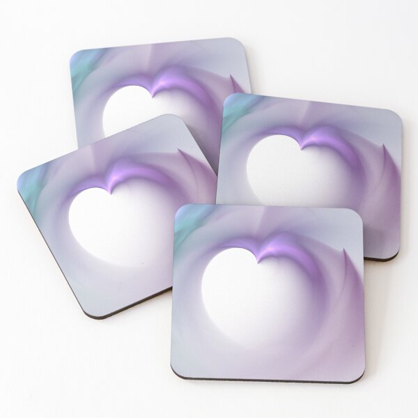 Item preview, Smooth Blue and Purple Fractal Heart designed and sold by Sybille-Yates.