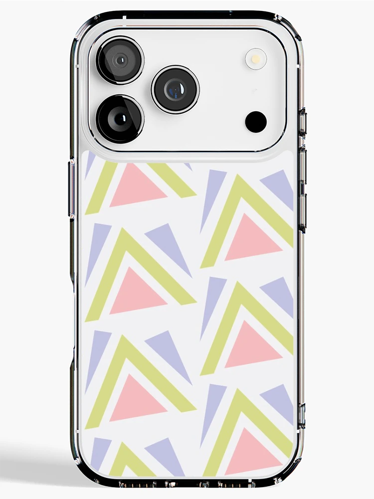 Thumbnail 1 of 5, iPhone Case, Geometric-Triangular Pattern designed and sold by Mehwish.