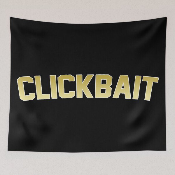 Item preview, Clickbait Vlog Squad Gold designed and sold by T-shirt-Designs.