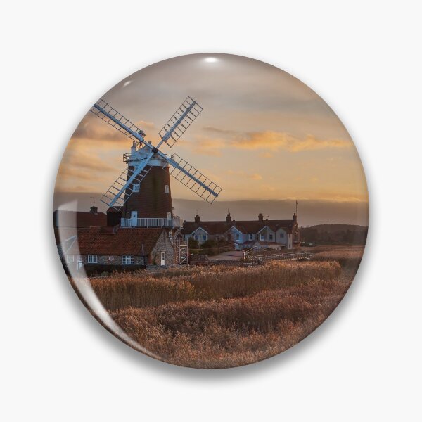 Item preview, Winter Sunset at Cley Mill designed and sold by dp-images.