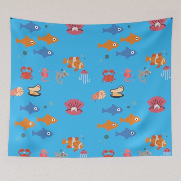 Item preview, sea pattern designed and sold by JUYET656.