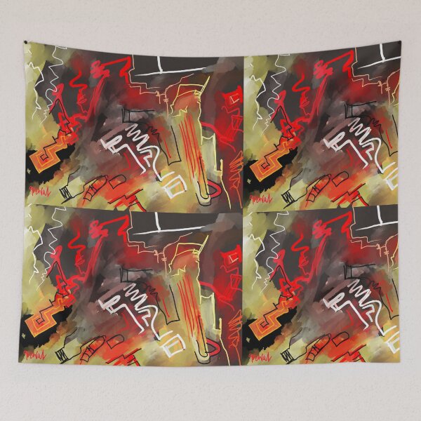 Item preview, Abstract 6 designed and sold by Sukhpal Grewal Ethnic Art.