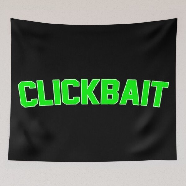 Item preview, Clickbait Vlog Squad Green designed and sold by T-shirt-Designs.