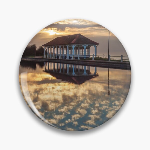 Item preview, Sheringham boating lake at sunset designed and sold by dp-images.