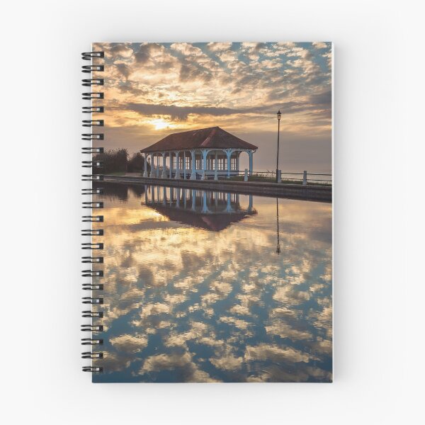 Item preview, Sheringham boating lake at sunset designed and sold by dp-images.