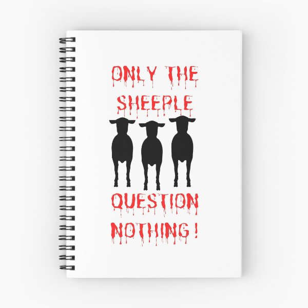 Item preview, Only The Sheeple Question Nothing designed and sold by Carquest61.