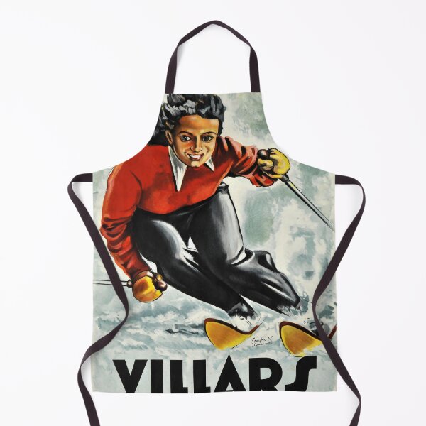 Item preview, retro classic Villars poster designed and sold by CorasPosters.
