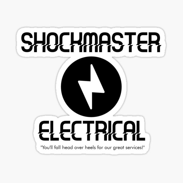 Shockmaster Electrical Sticker