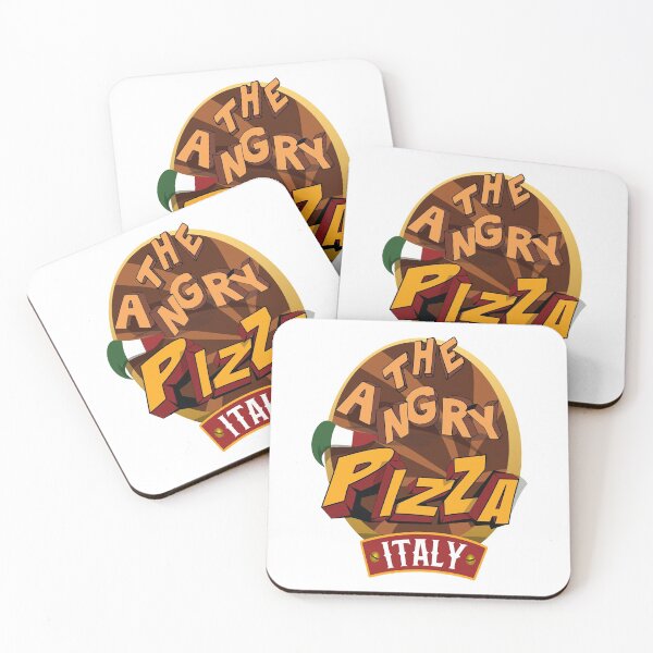 Item preview, Angry Pizza Italy I Love Pizza! designed and sold by ProjectX23.